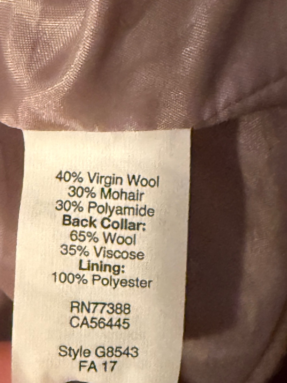 Madewell Blush Pink Single-Button Long Trench Coat - Picture 4 of 6